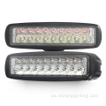 Nuevo universal de 4.5 pulgadas 18 W Truck 2 colores Car Off Road Light Bar impermeable Luces de trabajo de conducción Barra